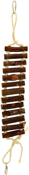 Northern Parrots Natural Sisal Rope And Log Bridge - Medium Northern Parrots Natural Sisal Rope And Log Bridge - Medium
