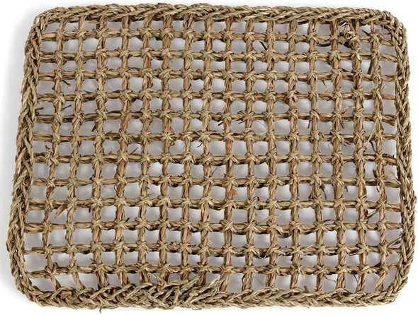 Northern Parrots Seagrass Mat Parrot Toy Making Part - Large Northern Parrots Seagrass Mat Parrot Toy Making Part - Large