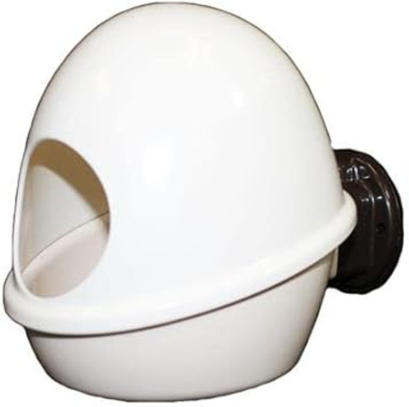 Press 'N' Slide Feed Station - Durable Mounted Food Bowl Dish - Sugar Gliders, Squirrels, Prairie Dogs, Degus, Marmosets, Parrots, Birds, Rats, Hamsters, Gerbils & Other Small Pets… (With Dome) Press 'N' Slide Feed Station - Durable Mounted Food Bowl Dish - Sugar Gliders, Squirrels, Prairie Dogs, Degus, Marmosets, Parrots, Birds, Rats, Hamsters, Gerbils & Other Small Pets… (With Dome)