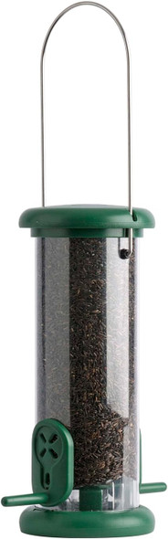 Ring-Pull To-N1G Small Bird Feeder For Niger Seeds - Greento-N1G Ring-Pull To-N1G Small Bird Feeder For Niger Seeds - Greento-N1G