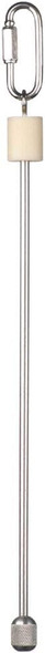 Stainless Steel Kabob Parrot Fruit Treat Holder - 10 Inch
