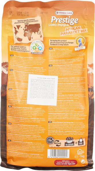 Versele-Laga Prestige Loro Parque - African Parakeet Mix - 1 Kg Transparent810-422222 Versele-Laga Prestige Loro Parque - African Parakeet Mix - 1 Kg Transparent810-422222