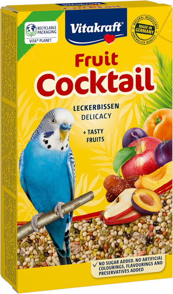 Vitakraft Budgie Fruit Cocktail 200G21878