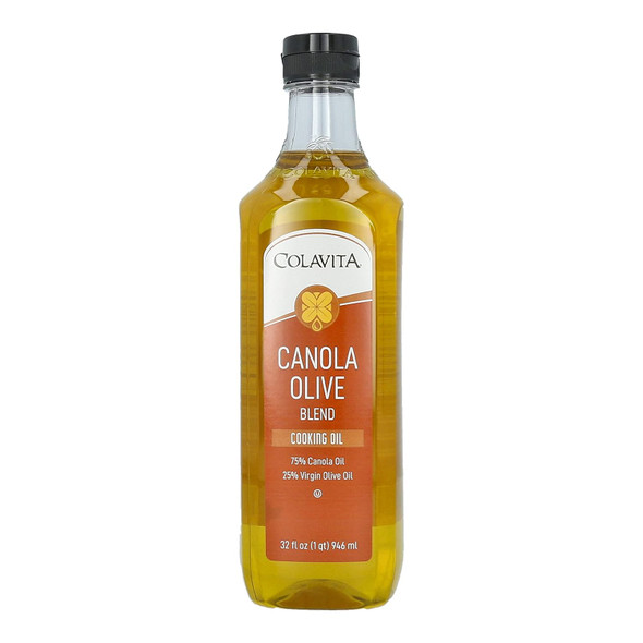 Colavita Canola 75/25 Virgin Blended Oil, 32 Ounce (Pack Of 12) Colavita Canola 75/25 Virgin Blended Oil, 32 Ounce (Pack Of 12)