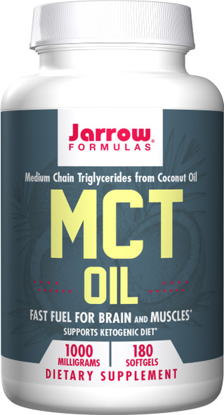 Jarrow Formulas Mct Oil Softgels 1000Mg Softgels