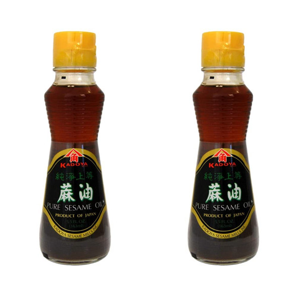 Kadoya 100% Pure Sesame Oil 5.5 Oz (Pack Of 2)