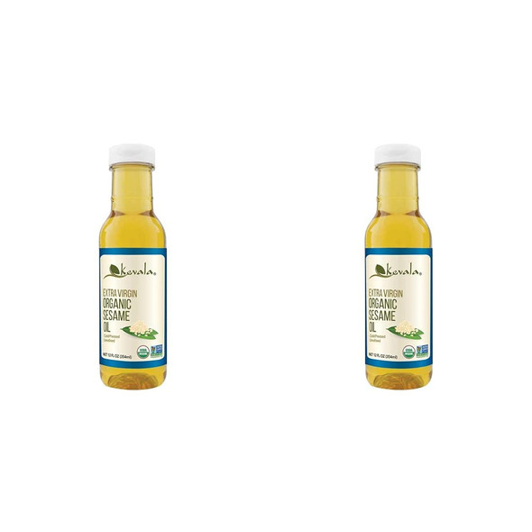 Organic Extra Virgin Sesame Oil 12Oz (Bpa- Plastic Bottle) (Pack Of 2) Organic Extra Virgin Sesame Oil 12Oz (Bpa- Plastic Bottle) (Pack Of 2)