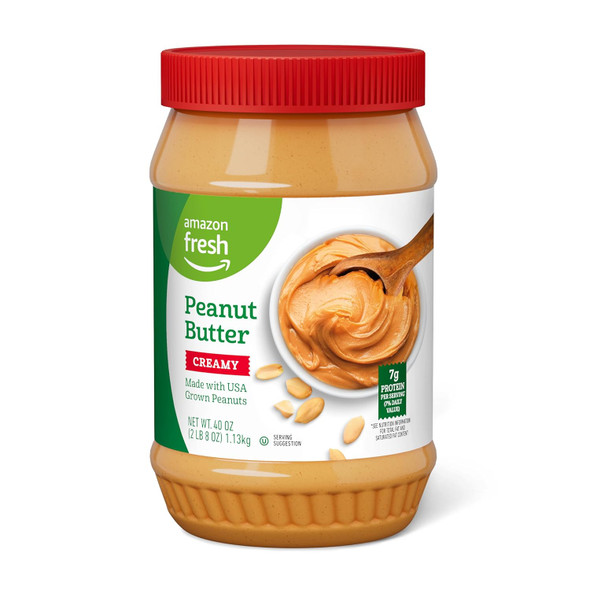 Brand, Happy Belly Creamy Peanut Butter, 2.5 Lb (Pack Of 1), (Packaging May Vary) Brand, Happy Belly Creamy Peanut Butter, 2.5 Lb (Pack Of 1), (Packaging May Vary)
