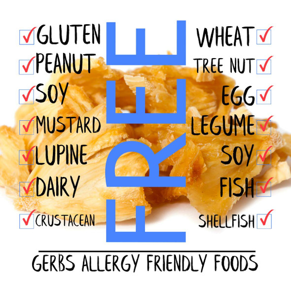 Gerbs Dried Pineapple Unsweetened 2 Lbs.  Freshly Dehydrated Resealable Bulk Bag  Natural Source Of Energy Without Added Sugar  Top Food Allergy   Sulfur Dioxide   Gluten & Peanut