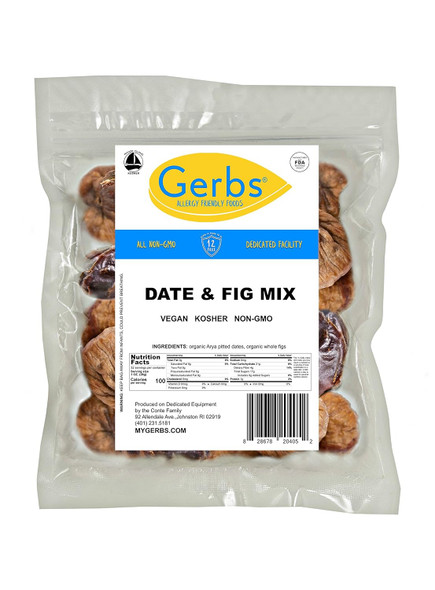 Gerbs Fig & Date Dried Holiday Fruit Snack Mix 2 Lbs. Premium Grade  Top 14 Food Allergy   Resealable Bulk Bag  Made In Usa  Unsulfured & Packed With Antioxidants  Gluten Peanut Tree Nut Gerbs Fig & Date Dried Holiday Fruit Snack Mix 2 Lbs. Premium Grade  Top 14 Food Allergy   Resealable Bulk Bag  Made In Usa  Unsulfured & Packed With Antioxidants  Gluten Peanut Tree Nut