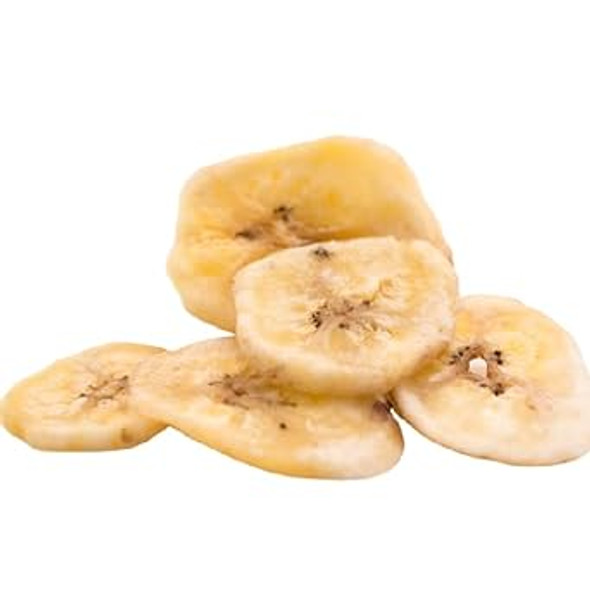 Gerbs Sweetened Banana Chip Slices 14 Ounce  Freshly Sealed In Re-Closeable Bag  Top 14 Food Allergy   Sulfur Dioxide   Source Of Potassium & Magnesium  Gluten, Peanut, Tree Nut