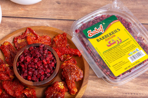 Sadaf Barberries Dried - Zereshk Dried Barberries - Persian Groceries, Packed In The Usa - 6 Oz
