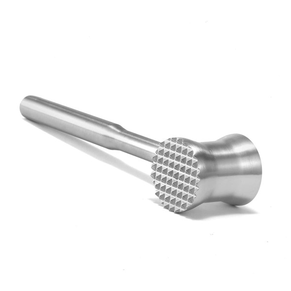 Aihomo 304 Stainless Steel Meat Tenderizer Mallet Dual Side Meat Hammer Chicken Pounder Heavy Duty Meat Beater For Steak And Beef Meat Pounder Kitchen Cooking Mallet Dishwasher Safe Aihomo 304 Stainless Steel Meat Tenderizer Mallet Dual Side Meat Hammer Chicken Pounder Heavy Duty Meat Beater For Steak And Beef Meat Pounder Kitchen Cooking Mallet Dishwasher Safe