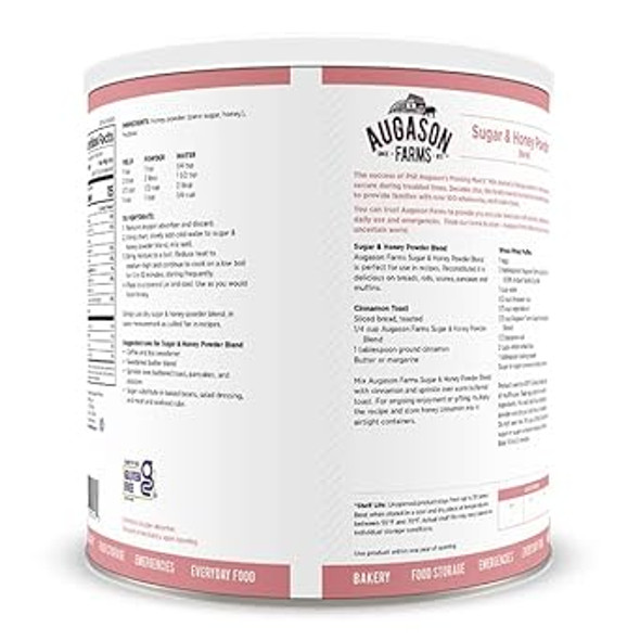 Augason Farm's Sugar & Honey Powder Blend