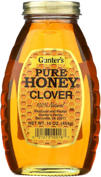 Gunter Pure Clover Honey - 16 oz