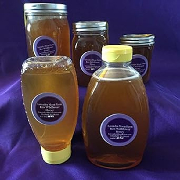 Lavender Moon Farm 100% Pure Raw & Unfiltered Colorado Wildflower Honey (one Pound Squeeze)