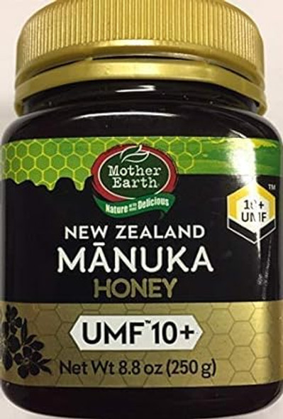 Mother Earth Zealand Manuka Honey 8.8 oz Jar UMF 10+ Mother Earth Zealand Manuka Honey 8.8 oz Jar UMF 10+