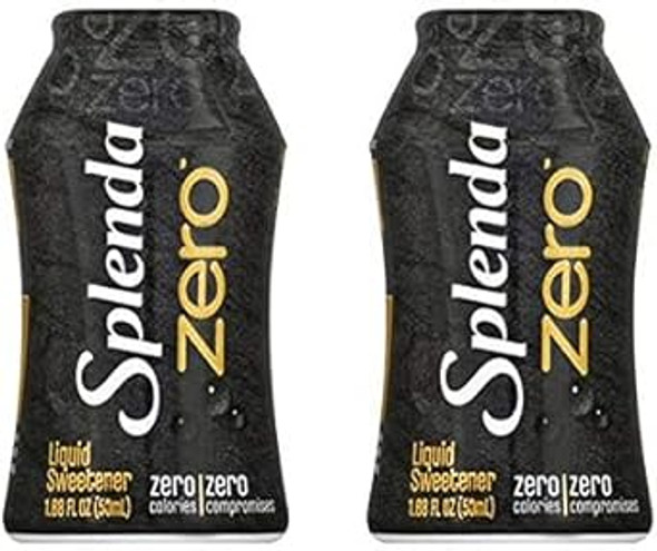 Splenda Zero Liquid Sweetener, 1.68 Fl Oz (Pack of 2)