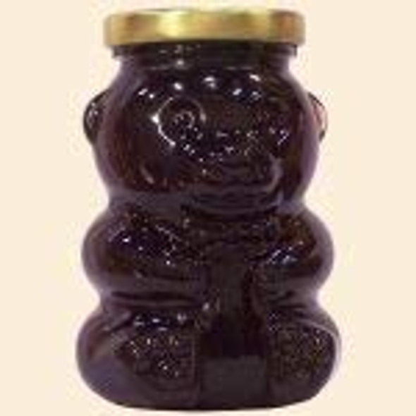Huckleberry Honey from Montana in Bear Bottle Huckleberry Honey from Montana in Bear Bottle