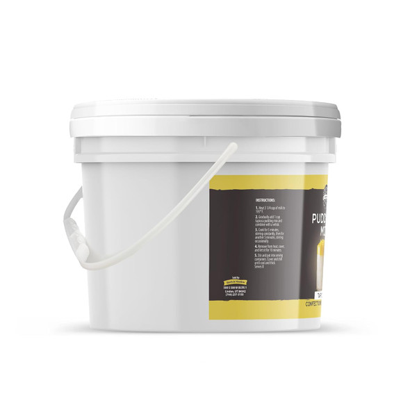Birch & Meadow 1 Gallon Bucket Of Tapioca Pudding Mix, Snack, Filling, Dessert (112 Ounce)