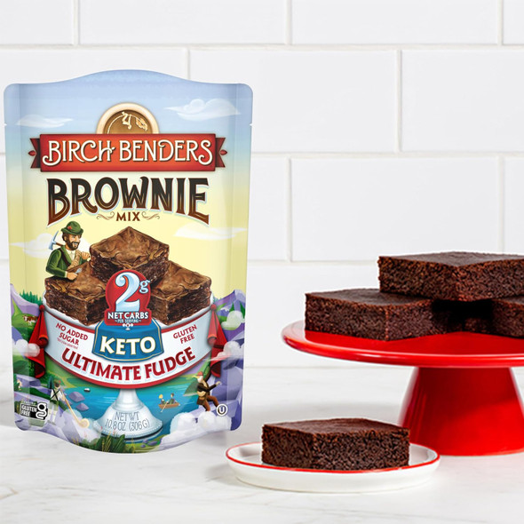 Birch Benders Keto Chocolate Cake, Keto Classic Yellow Cake, And Keto Ultimate Fudge Brownie Mix Variety (Pack Of 3) Birch Benders Keto Chocolate Cake, Keto Classic Yellow Cake, And Keto Ultimate Fudge Brownie Mix Variety (Pack Of 3)