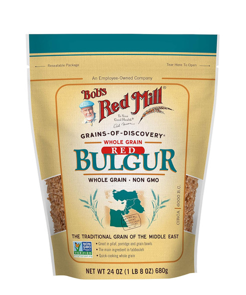 Bob'S Red Mill Red Bulgur / Hard Wheat Ala, 24-Ounce (Pack Of 4)