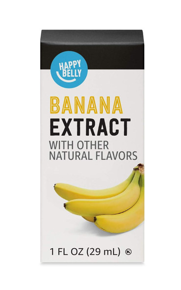 Fresh, Banana Extract With Other Natural Flavors, 1 Fl Oz (Previously Happy Belly, Packaging May Vary)