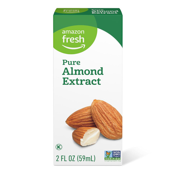 Fresh, Pure Almond Extract, 2 Fl Oz (Previously Happy Belly, Packaging May Vary) Fresh, Pure Almond Extract, 2 Fl Oz (Previously Happy Belly, Packaging May Vary)