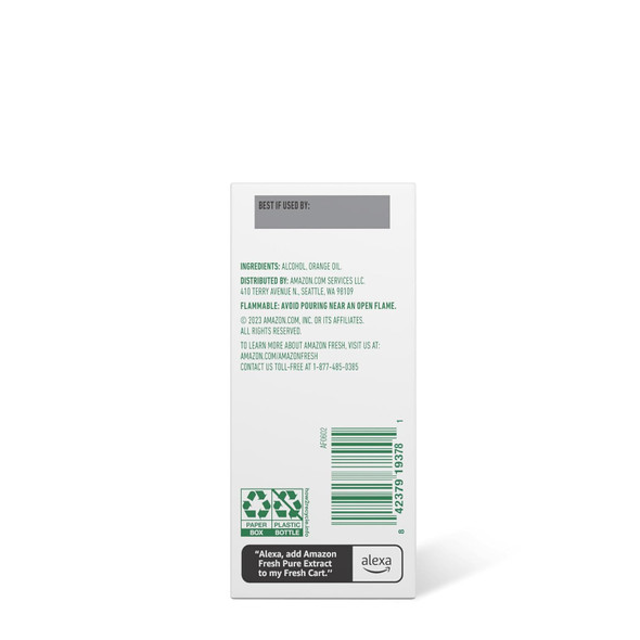 Fresh, Pure Orange Extract, 1 Fl Oz (Previously Happy Belly, Packaging May Vary) Fresh, Pure Orange Extract, 1 Fl Oz (Previously Happy Belly, Packaging May Vary)