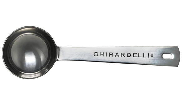 Ghirardelli Sauce Squeeze Bottles, 2-16 Oz Caramel, 1-16 Oz Sea Salt Caramel (Pack Of 3) With Ghirardelli Stamped Barista Spoon