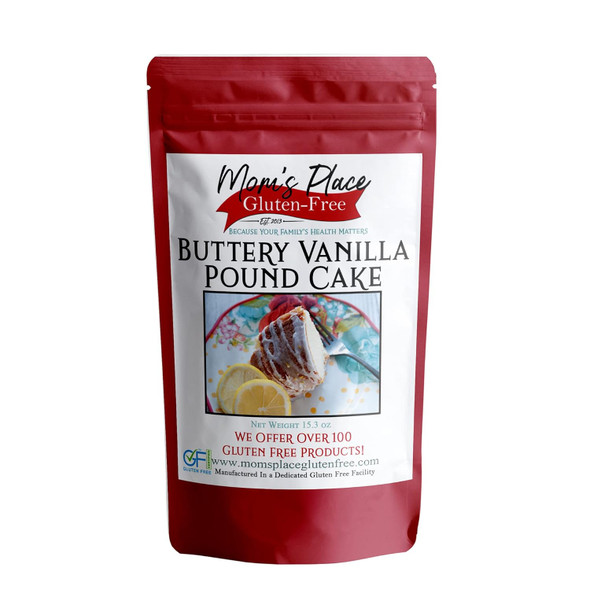 Gluten Buttery Vanilla Pound Cake Mix
