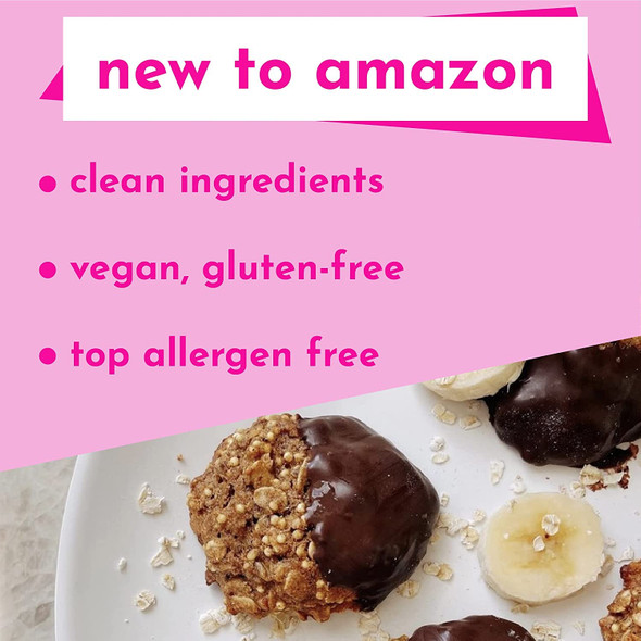 Gonanas Banana Bread Mix - Bundle Of 2 Flavors. Vegan, Gluten Healthy Snacks. Oat Flour Banana Bread Or Banana Muffin Mix. Women Owned, Us Ingredients, Dairy , Nut , Delicious Snacks