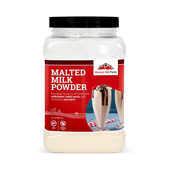 Hoosier Hill Farm Old-Fashioned Malted Milk Powder, 1.5Lb (Pack Of 1)