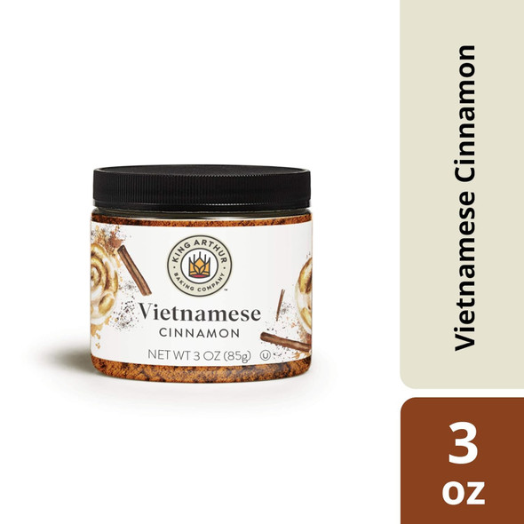 King Arthur Flour, Vietnamese Cinnamon, Kosher, Nut-, 3 Ounces