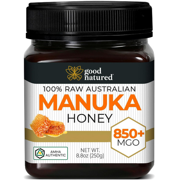 Manuka Honey Mgo 850+ / Umf 20+ High Strength Manuka Honey Medical Grade - Non Gmo - Raw Manuka Honey - Manuka Honey Organic - Amha Honey Manuka - 250G By Good Natured