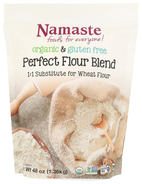 Namaste Foods Gluten Organic Perfect Flour Blend, 48 Oz