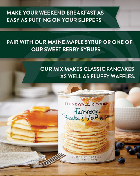 Stoall Kitchen Farmhouse Pancake & Waffle Mix, 33 Oz