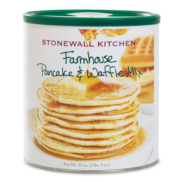 Stoall Kitchen Super Farmhouse Pancake And Waffle Mix - Set Of Three (33 Oz) Canisters