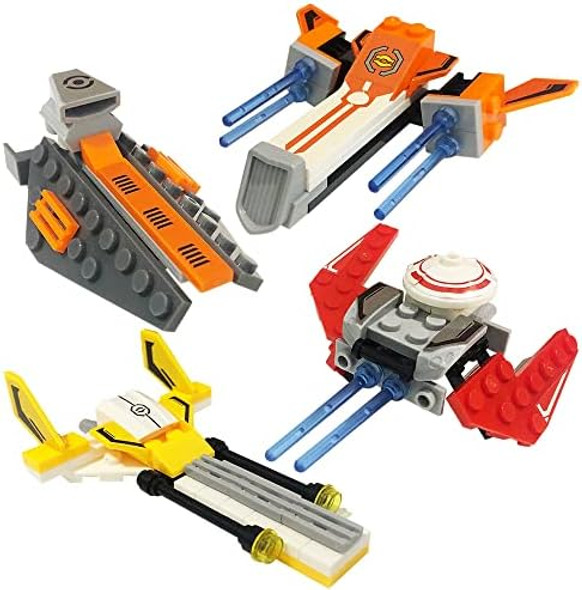 Artcreativity Star Exploration Bricks Set Of 4 Space Ship Building Toys For Kids In Assorted Designs 3D Puzzles For Kids Outer Space Party Favors And Galaxy Party Supplies For Ages 6 And Up Artcreativity Star Exploration Bricks Set Of 4 Space Ship Building Toys For Kids In Assorted Designs 3D Puzzles For Kids Outer Space Party Favors And Galaxy Party Supplies For Ages 6 And Up