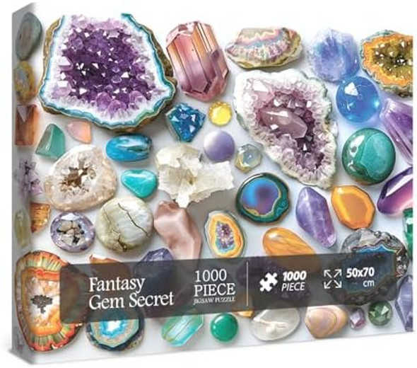 Bboldin Fantasy Diamond Gem Puzzles For Adults 1000 Pieces Nature Colorful 3D Crystal Art Jigsaw Puzzles Beautiful Aesthetic Impossible Challenging Puzzle Bboldin Fantasy Diamond Gem Puzzles For Adults 1000 Pieces Nature Colorful 3D Crystal Art Jigsaw Puzzles Beautiful Aesthetic Impossible Challenging Puzzle