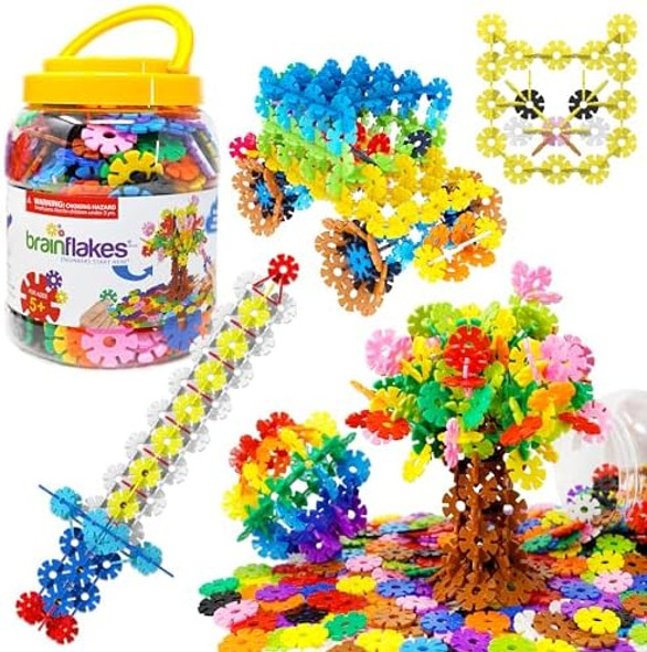 Brain Flakes 500 Piece Set Ages 3+ Interlocking Plastic Disc Toy For Creative Building Educational Stem Learning Construction Block Play For Kids Teens Adults Boys And Girls Brain Flakes 500 Piece Set Ages 3+ Interlocking Plastic Disc Toy For Creative Building Educational Stem Learning Construction Block Play For Kids Teens Adults Boys And Girls