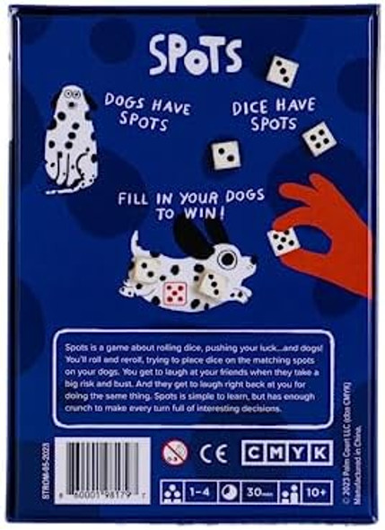 Cmyk Spots Dice Game – A Game About Rolling Dice Pushing Your Luck…And Dogs Cmyk Spots Dice Game – A Game About Rolling Dice Pushing Your Luck…And Dogs
