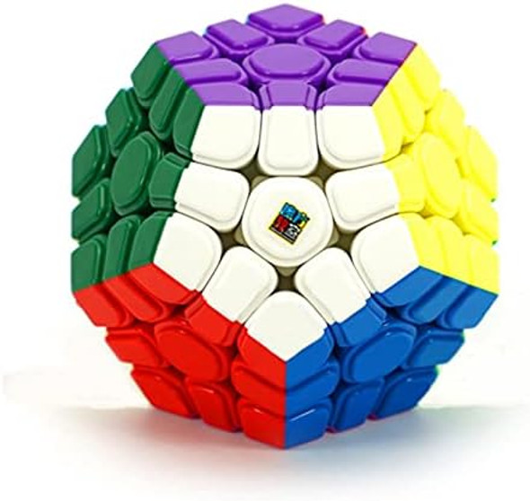 Cuberspeed Moyu Megamins Magnetic Stickerless Speed Cube Mfjs Meilong Megamin M Cubing Classroom Meilong 12-Side 3X3 Pentagonal Dodecahedron Speed Cube