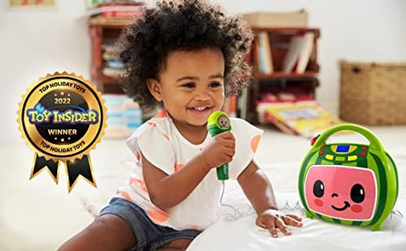 Ekids Cocomelon Karaoke Machine Portable Bluetooth Party Speaker with Microphone for Kids Built-in Cocomelon Songs and Speaker with USB Port to Play Music
B09KT4CTF7