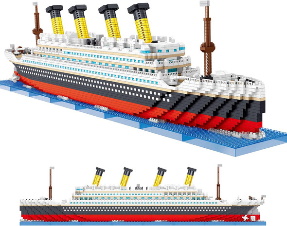 Elaicree Titanic Ship Micro Mini Building Blocks Set 1860 Pcs 3D Puzzle Sets DIY Educational Toys for Adults and Kids…
B09VZ51PK8