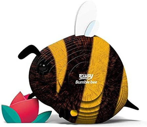 Eugy Bumblebee 3D Puzzle 24 Piece Eco-Friendly Educational Toy Puzzles for Boys Girls & Kids Ages 6+
B09BYVN124