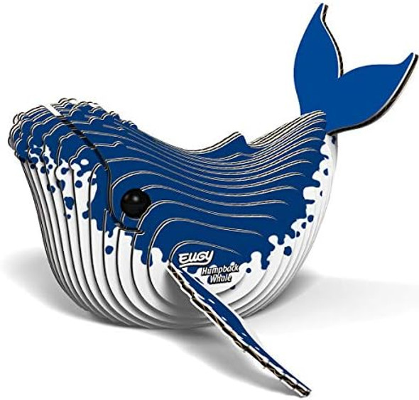 Eugy Humpback Whale 3D Puzzle 25 Piece Eco-Friendly Educational Toy Puzzles for Boys Girls & Kids Ages 6+
B08GX8Z4ML