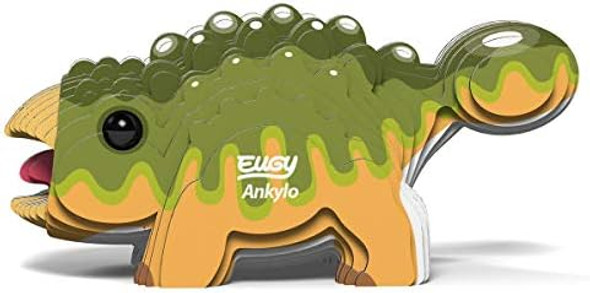 Eugy Ankylosaurus Dinosaur 3D Puzzle 26 Piece Eco-Friendly Educational Toy Puzzles for Boys Girls & Kids Ages 6+
B08KC571X6