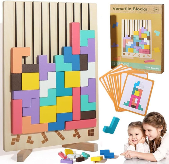 Fhnuvb Wooden Stacking Puzzle Toy 3D Wooden Puzzle Montessori Toy Art Giant Russian Block Board Game Wood Stacking Blocks Stress Toys for Family Brain Teaser Activity Home Decor (1Pcs)
B0F4KWJCT1 Fhnuvb Wooden Stacking Puzzle Toy 3D Wooden Puzzle Montessori Toy Art Giant Russian Block Board Game Wood Stacking Blocks Stress Toys for Family Brain Teaser Activity Home Decor (1Pcs)
B0F4KWJCT1