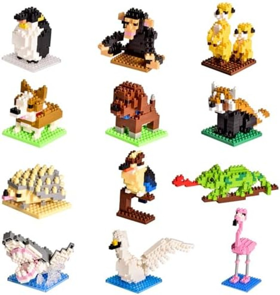 Fun Little Toys FUN LITTLE TOYS Party Favor for Kids Building Set Mini Animals Building Blocks Sets Goodie Bags Stuffers for Kid Small Toy Prizes 12Pack Kit Birthday Party Favor s Toys for Ages 8-13
B0DQ71MX6Q